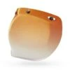 3-Snap Bubble Visor For Bell Custom 500 -Motorkleding amber gradient bubble 3 snap visor for bell customer 500 retro visors visiere visiere visera viseira vizier 1