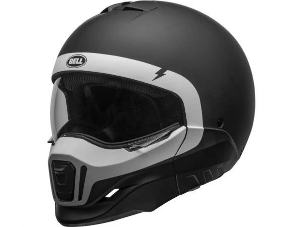 BELL Broozer Cranium Matte Black-White 3 BELL Broozer Cranium Matte Black-White