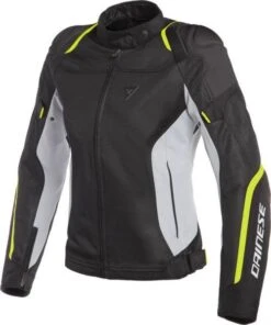 Dainese AIR MASTER LADY TEX Jacket Black/Glacier-Gray/Fluo
