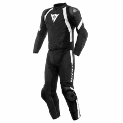 Dainese Avro 4 Leather 2-P Suit Black/White