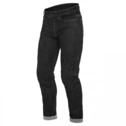 Dainese Denim Slim Tex Pants Black - Broeken - Kleding