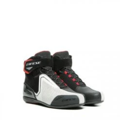 Dainese Energyca AIR Shoes Black White Red - Riding Shoes - Laarzen
