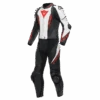 Dainese Laguna Seca 5 2PCS Motorpak Tweedelig Schwarz/Weiss/Lava-Rot 2 Dainese Laguna Seca 5 2PCS Motorpak Tweedelig Schwarz/Weiss/Lava-Rot -Motorkleding dainese laguna seca 5 2pcs leather suit black white lava red one piece suit 1 teiler overall combinaison 1 piece traje tulum 1 1