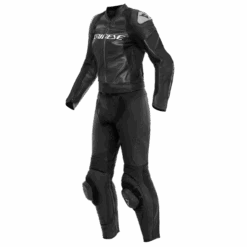 Dainese Mirage Lady Leather 2-P Suit Black/Black/White