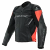 Dainese Racing 4 Leather Jacket Black-Fluo-Red 1 Dainese Racing 4 Leather Jacket Black-Fluo-Red -Motorkleding dainese racing 4 leather jacket black fluo red motorcycle jacket motorradjacke blouson veste motorjas mont chaqueta 1 10