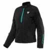 Dainese Risoluta Air Tex Lady Jacket Black Acqua-Green -Motorkleding dainese risoluta air tex lady jacket black acqua green motorcycle jacket motorradjacke blouson veste motorjas mont chaqueta 1 2