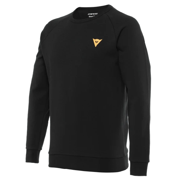 Dainese Vertical Sweatshirt Black/Orange 3 Dainese Vertical Sweatshirt Black/Orange