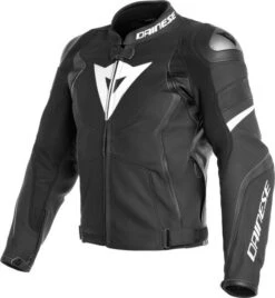 Dainese Avro 4 Leather Jacket Black/White
