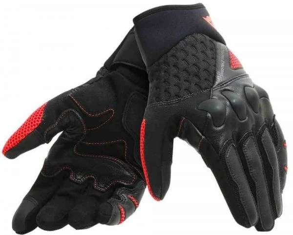 Dainese X-Moto Gloves Black/Red 3 Dainese X-Moto Gloves Black/Red
