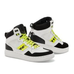 Revit Pacer Shoes White-Neon Yellow - Riding Shoes - Laarzen