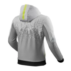 Revit Quantum 2 WB Tex Jacket Light Grey-Neon Yellow
