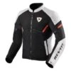 Revit GT-R Air 3 Jacket White-Fluo Red -Motorkleding fjt307 3020mf wlr 1