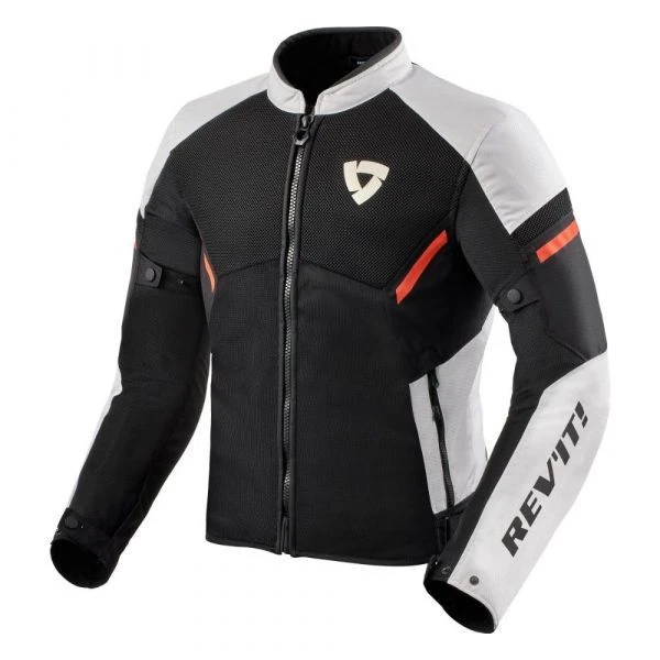 Revit GT-R Air 3 Jacket White-Fluo Red 3 Revit GT-R Air 3 Jacket White-Fluo Red