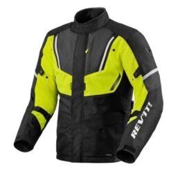 Revit Move H2O Jacket Black-Fluo Yellow