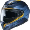 HJC F70 Feron Blue -Motorkleding hjc f70 feron blue full face helmet helm casque kask casco 1 3