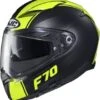 HJC F70 Mago Yellow -Motorkleding hjc f70 mago yellow full face helmet helm casque kask casco 1 3