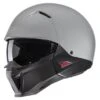 HJC I20 Grey-Black Matt 1 HJC I20 Grey-Black Matt -Motorkleding hjc i20 grey black matt streetfighter pilot helmet helm casque kask casco 1 1