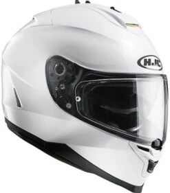 HJC IS17 Pearl White