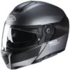 HJC RPHA 90S Carbon Luve Grey / Black -Motorkleding hjc rpha 90s carbon luve grey black modular helm casque kask casco 1 1