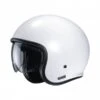 HJC V30 Solid Flat White -Motorkleding hjc v30 solid flat white open face helmet helm casque kask casco 1 1
