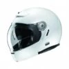 HJC V90 Solid White -Motorkleding hjc v90 solid white modular helm casque kask casco 1 1