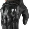 Icon Contra2 Gloves Black -Motorkleding icon contra2 gloves black gloves handschuhe gants handschoenen eldivenleri guantes 1 10