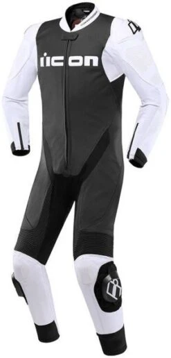 Icon Hypersport 1-P Suit White/Black