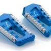 Rizoma PE622U Touring Footpegs Color Blue 1pair No Adaptors -Motorkleding rizoma pe622u touring footpegs color blue 1 pair without adaptors 1