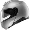Schuberth C5 Silver -Motorkleding schuberth c5 glossy silver 808 modular helmet klapphelm casque modulaire systeemhelm kask casco modular 1