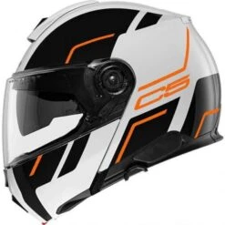 Schuberth C5 Master White-Orange