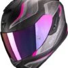 Scorpion EXO-1400 AIR ATTUNE Matt Black-Pink 2 Scorpion EXO-1400 AIR ATTUNE Matt Black-Pink -Motorkleding scorpion exo 1400 air attune matt black pink full face helmet helm casque kask casco 1 1