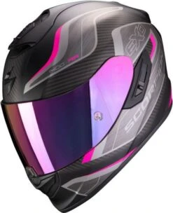 Scorpion EXO-1400 AIR ATTUNE Matt Black-Pink