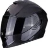 Scorpion EXO-1400 CARBON AIR SOLID Black -Motorkleding scorpion exo 1400 carbon air solid black full face helmet helm casque kask casco 1 1
