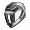 Scorpion EXO-1400 EVO AIR VITTORIA Silver-White -Motorkleding scorpion exo 1400 evo air vittoria silver white full face helmet integralhelm casque integral kask casco integral 1 3