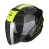 Scorpion EXO-230 Condor Black-Neon Yellow 2 Scorpion EXO-230 Condor Black-Neon Yellow -Motorkleding scorpion exo 230 condor black yellow open face helmet helm casque jet kask casco abierto 1 2