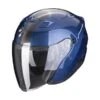 Scorpion EXO-230 SR Dark Blue-White -Motorkleding scorpion exo 230 sr dark blue white open face helmet helm casque jet kask casco abierto 1 2