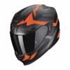 Scorpion EXO-520 EVO AIR ELAN Matt Black-Orange -Motorkleding scorpion exo 520 evo air elan black orange full face helmet integralhelm casque integral kask casco integral 1 5
