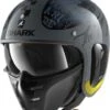 Shark S-DRAK 2 TRIPP IN Anthracite Anthracite Yellow 1 Shark S-DRAK 2 TRIPP IN Anthracite Anthracite Yellow -Motorkleding shark s drak 2 tripp in aay anthracite anthracite yellow jet helmet helm casque kask casco 1 7