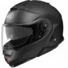 Shoei Neotec 2 Matt Black -Motorkleding shoei neotec 2 black matt helmet helm casque casco kask 1 2