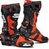 Sidi Rex Red Fluo-Black Boots -Motorkleding sidi rex red fluo black motorcycle boots motorradstiefel motorlaarzen bottes botas botlar 1 1