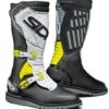 Sidi Trial Zero.2 Black-White-Yellow -Motorkleding sidi trial zero 2 black white yellow motorcycle boots motorradstiefel motorlaarzen bottes botas botlar 1 1